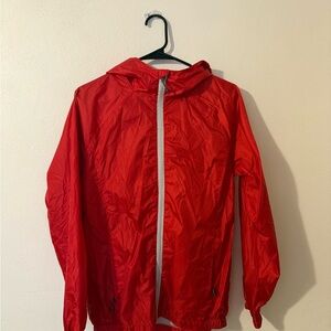 Kids Red Raincoat